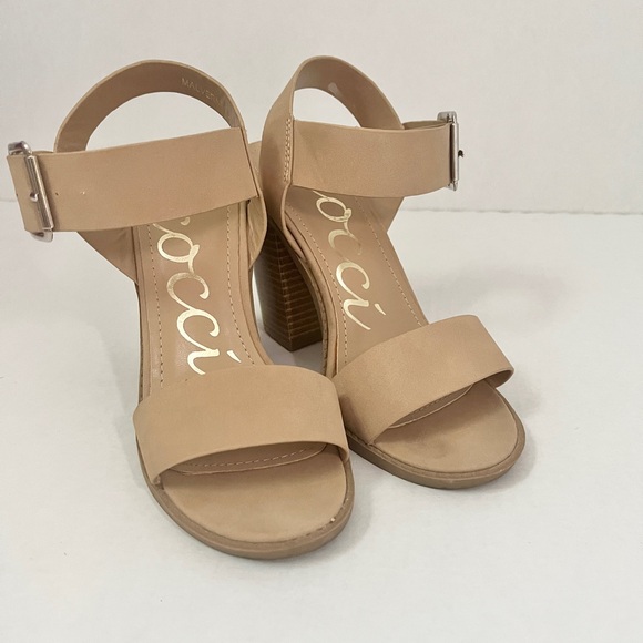 Vici Nude Platform Sandals size 6.5 - Picture 4 of 6